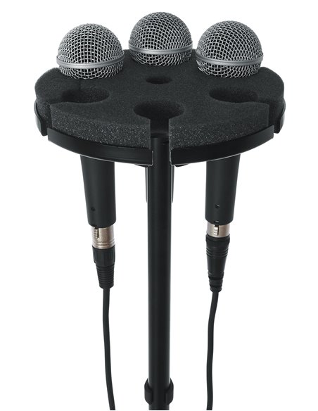 GATOR FRAMEWORKS GFW-MIC-6TRAY Multi Microphone Tray Holds 6 Microphones тримач для 6 мікрофонів