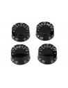 GIBSON PRSK-010 SPEED KNOBS BLACK Набор ручек потенциометров