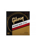 GIBSON SAG-BRW12 80/20 BRONZE ACOUSTIC GUITAR STRINGS LIGHT Струны для акустических гитар