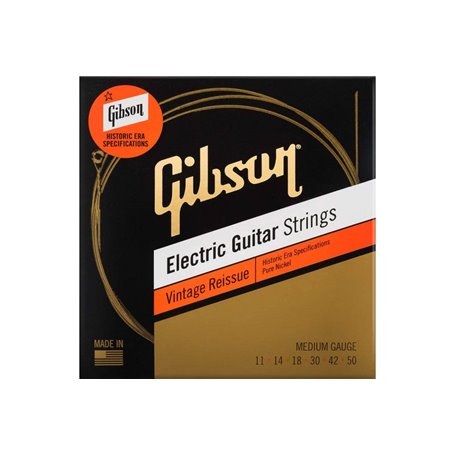 GIBSON SEG-HVR11 VINTAGE REISSUE 11-50 MEDIUM Струны для электрогитар