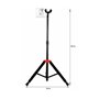 FENDER DELUXE HANGING GUITAR STAND BLACK/RED Стійка гітарна