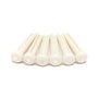 GRAPH TECH PP-1142-00 TUSQ Bridge Pins Martin Style 2mm White / Mother-Of-Pearl Dot (6 Pcs) Набір кілочків