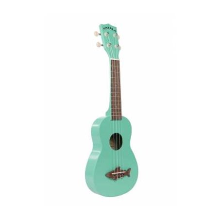 KALA MAKALA SHARK SOPRANO SURF GREEN UKULELE Укулеле