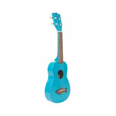 KALA MAKALA SHARK SOPRANO MAKO BLUE UKULELE Укулеле