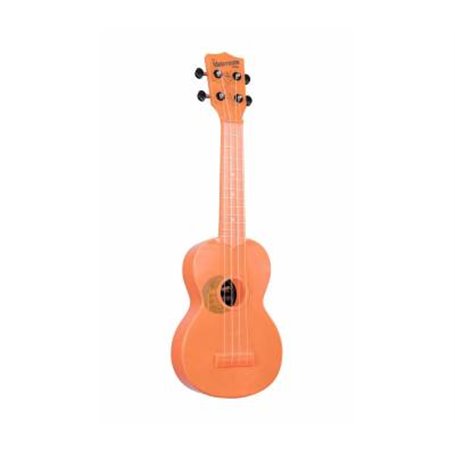 KALA WATERMAN FLUORESCENT ORANGE SOPRANO UKULELE Укулеле