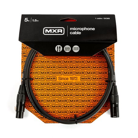 MXR DCM5 MICROPHONE CABLE 5ft мікрофонний кабель