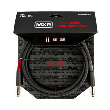 MXR Stealth Series Instrument Cable (10ft) Кабель інструментальний гітарний (DCIR10)