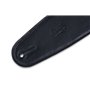 Levy's M4GF-BLK CLASSICS SERIES PADDED GARMENT LEATHER BASS STRAP (BLACK) Ремінь гітарний