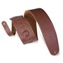 Levy’s M4GF-BRN CLASSICS SERIES PADDED GARMENT LEATHER BASS STRAP (BROWN) Ремінь гітарний