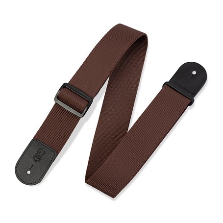 Levy's M8POLY-BRN CLASSICS SERIES POLYPROPYLENE GUITAR STRAP (BROWN) Ремінь гітарний