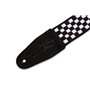 Levy’s MP-28 PRINT SERIES GUITAR STRAP (BLACK AND WHITE CHECKERS) Ремінь гітарний