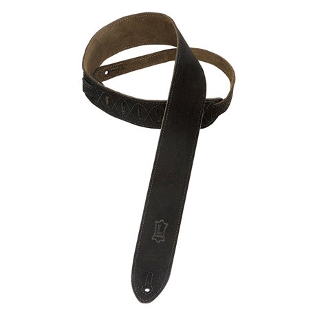 Levy’s MS12-BLK CLASSICS SERIES SUEDE GUITAR STRAP (BLACK) Ремінь гітарний