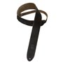 Levy’s MS12-BLK CLASSICS SERIES SUEDE GUITAR STRAP (BLACK) Ремінь гітарний