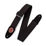 Levy's MSSC8-BLK CLASSICS SERIES COTTON GUITAR STRAP (BLACK) Ремінь гітарний