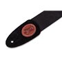 Levy's MSSC8-BLK CLASSICS SERIES COTTON GUITAR STRAP (BLACK) Ремінь гітарний