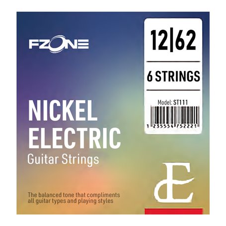 FZONE ST111 ELECTRIC NICKEL (12-62) Струни для електрогітари