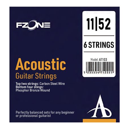 FZONE AT103 ACOUSTIC PHOSPHOR BRONZE (11-52) Струни для акустичної гітари