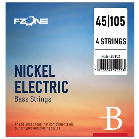 FZONE BS102 ELECTRIC BASS STRINGS (45-105) Струни для бас-гітари