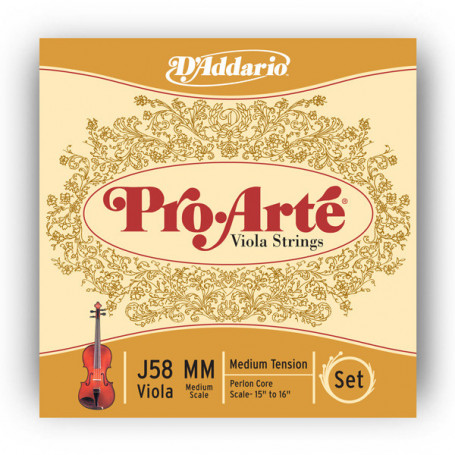 D`ADDARIO J58MM Pro Arte Medium MM Струны для смычковых фото