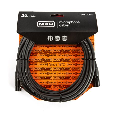 MXR DCM25 MICROPHONE CABLE 25ft мікрофонний кабель