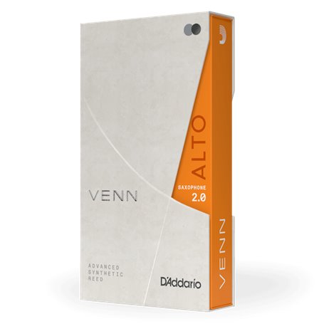 D'Addario VENN ALTO SAXOPHONE REED 2.0 Тростина для альт саксофона (VAS0120G2)