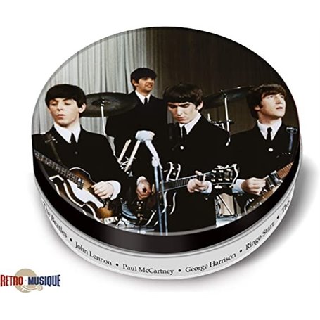 Retro Musique Підставка The Beatles - 8 Pieces Coaster Set With Real Vinyl Coasters