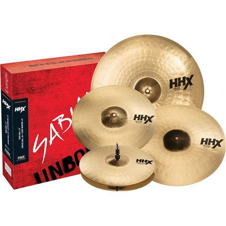 SABIAN HHX Performance Set (Brilliant) Набір тарілок для барабанів (15005XTMB)