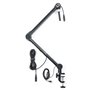 GATOR FRAMEWORKS GFWMICBCBM4000 Professional Desktop Mic Boom Stand with Led Light пантограф стійка для мікрофона з LED підсвічу