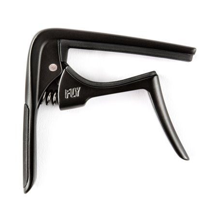 DUNLOP 63CBK TRIGGER FLY CAPO CURVED - BLACK Каподастр для акустичної гітари