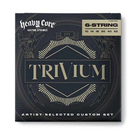 DUNLOP TVMN1052 TRIVIUM STRING LAB SERIES GUITAR STRINGS 10-52 Струни для електрогітари