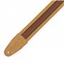 LEVY's Cotton Combo Guitar Strap – Tan Cotton with Tan Leather Strip гітарний ремінь (MC2CG-TAN-TAN)