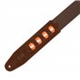 LEVY's 2″ Brown Cotton Pick Holder Guitar strap strap гітарний ремінь (MC2PH-BRN)