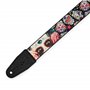 LEVY's 2″ Poly Calaca Guitar Strap – Eyes гітарний ремінь (MP2CAL-002)