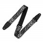 LEVY's 2″ Poly Calaca Guitar Strap – Skulls гітарний ремінь (MP2CAL-003)