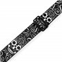 LEVY's 2″ Poly Calaca Guitar Strap – Skulls гітарний ремінь (MP2CAL-003)