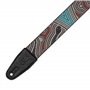 LEVY's 2″ Down Under Series Poly Guitar Strap - Bird and Snake гітарний ремінь (MP2DU-001)