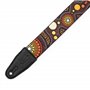 LEVY's 2″ Down Under Series Poly Guitar Strap - Sunset гітарний ремінь (MP2DU-002)