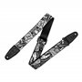 LEVY's 2″ Tattoo Series Poly Guitar Strap - B&W Clowns гітарний ремінь (MP2TAT-001)