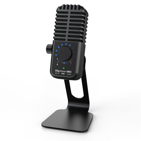 IK MULTIMEDIA iRig Stream Mic Pro USB мікрофон для iPhone, iPad, Mac, ПК та Android