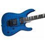 JACKSON JS32Q DINKY ARCH TOP DKA AR TRANSPARENT BLUE Електрогітара